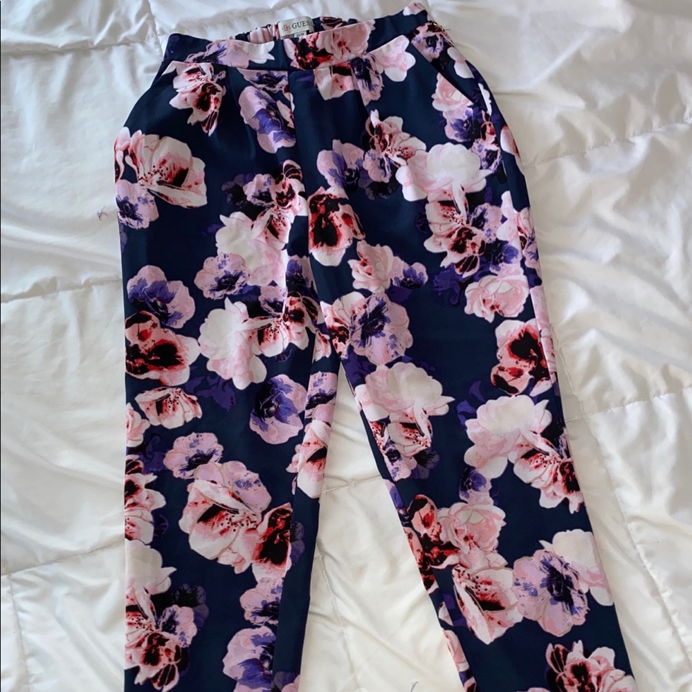 Guess Floral Dress Pants